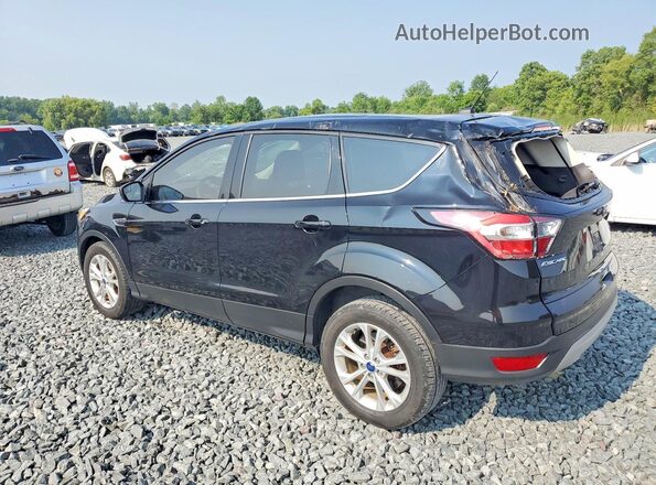 1FMCU0GD4HUC46348 2017 FORD ESCAPE Black Tył lewy