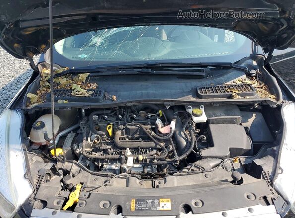 1FMCU0GD4HUC46348 2017 FORD ESCAPE Black Widok komory silnika