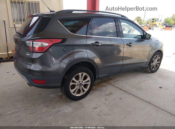 1FMCU0GD4HUC60539 2017 FORD ESCAPE Gray Trasero derecho