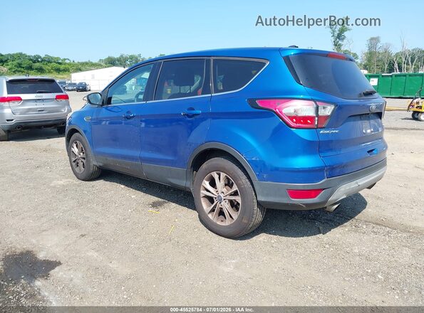 1FMCU0GD4HUD78395 2017 FORD ESCAPE Blue Rear left