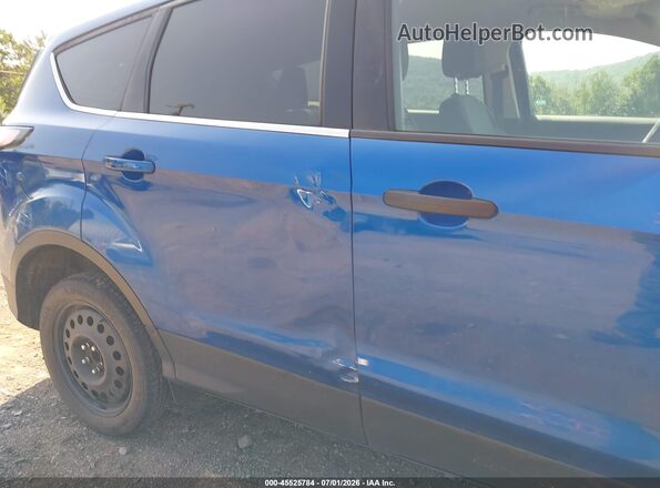 1FMCU0GD4HUD78395 2017 FORD ESCAPE Blue Front view
