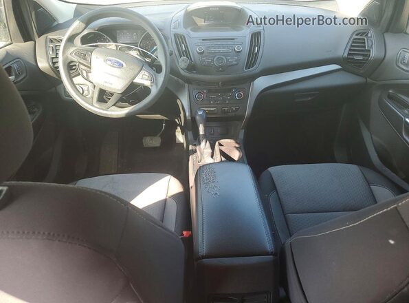1FMCU0GD4HUE66928 2017 FORD ESCAPE Gray Widok deski rozdzielczej