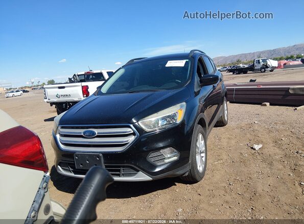 1FMCU0GD4JUA64722 2018 FORD ESCAPE Black Вид спереду