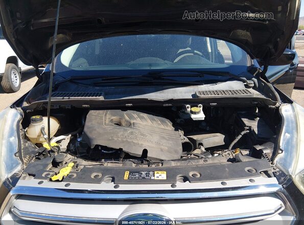 1FMCU0GD4JUA64722 2018 FORD ESCAPE Black Вид ззаду