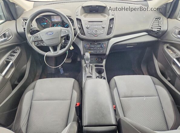 1FMCU0GD4JUA76076 2018 FORD ESCAPE Silver Dashboard view