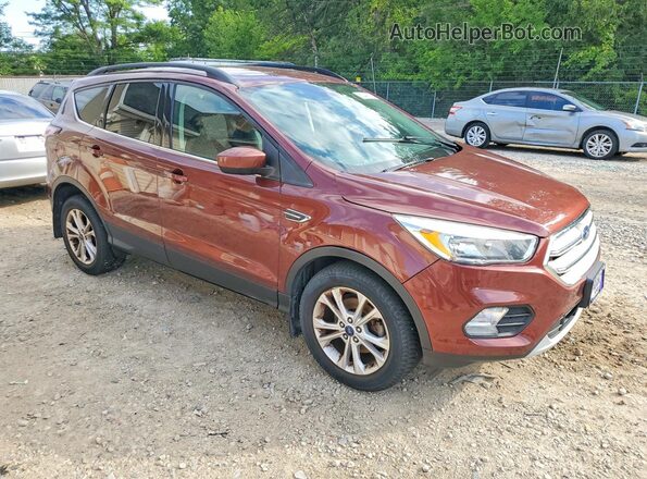 1FMCU0GD4JUA89717 2018 FORD ESCAPE Burgundy Front right