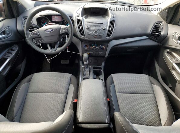 1FMCU0GD4JUA89717 2018 FORD ESCAPE Burgundy Dashboard view