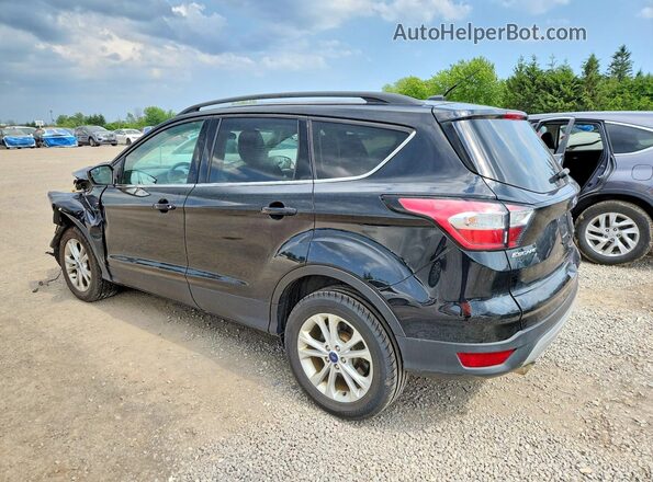 1FMCU0GD4JUB62956 2018 FORD ESCAPE Black Rear left
