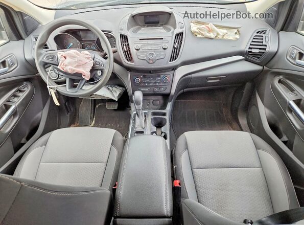 1FMCU0GD4JUB62956 2018 FORD ESCAPE Black Dashboard view