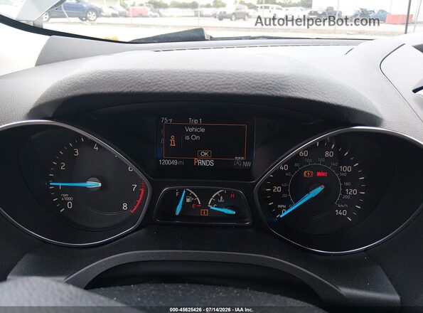 1FMCU0GD4JUB85069 2018 FORD ESCAPE Gray Rear seats view