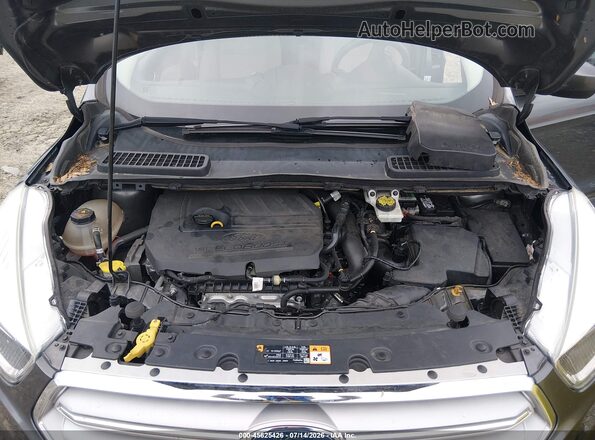 1FMCU0GD4JUB85069 2018 FORD ESCAPE Gray Rear view