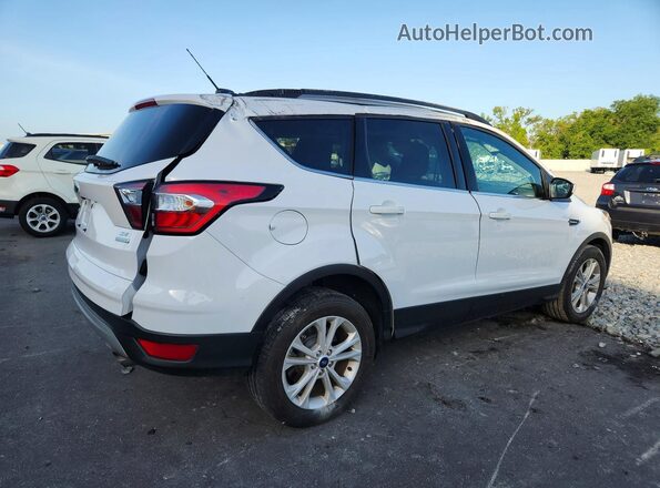 1FMCU0GD4JUC17132 2018 FORD ESCAPE White Tył prawy