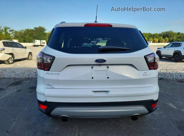 1FMCU0GD4JUC17132 2018 FORD ESCAPE White Widok z tyłu