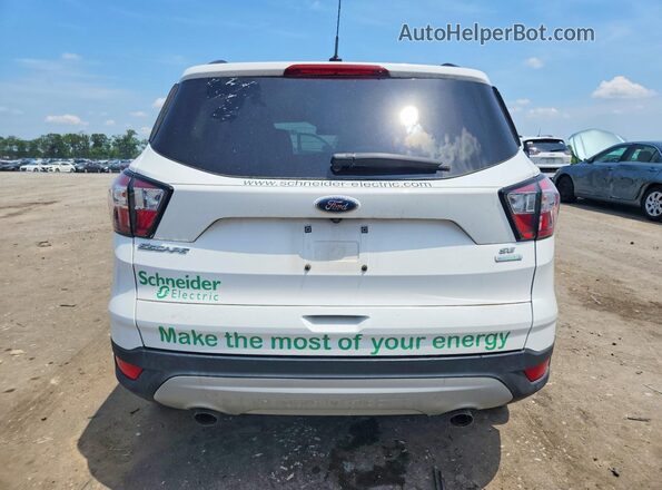 1FMCU0GD4JUC17177 2018 FORD ESCAPE White უკანა ხედი