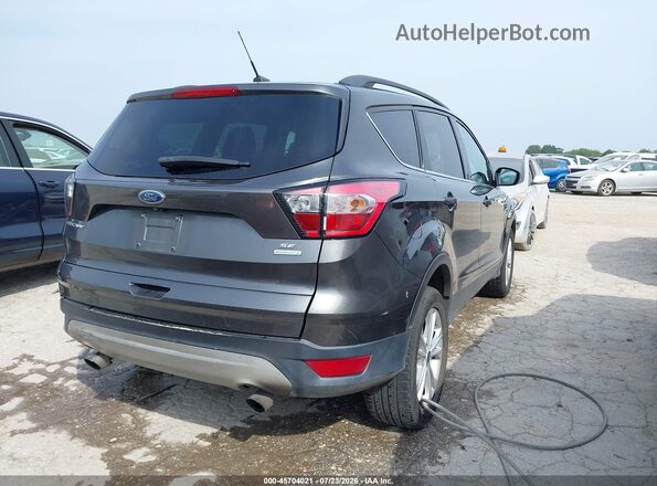 1FMCU0GD4JUD07557 2018 FORD ESCAPE Gray Front view