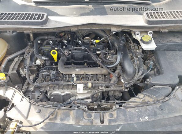 1FMCU0GD4JUD07557 2018 FORD ESCAPE Gray Rear view