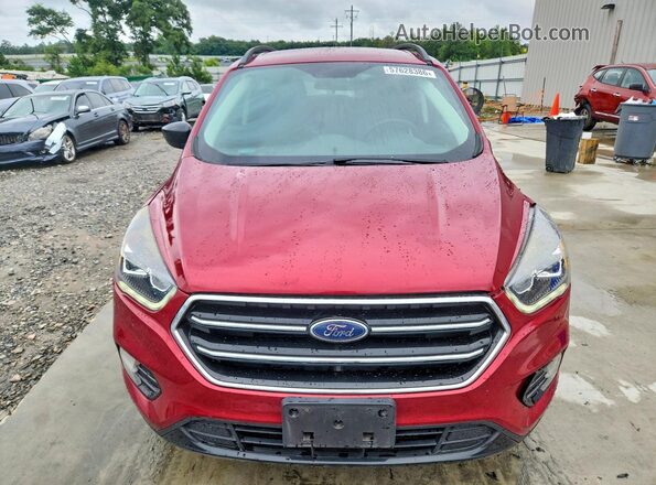 1FMCU0GD4JUD33916 2018 FORD ESCAPE Красный Вид спереди