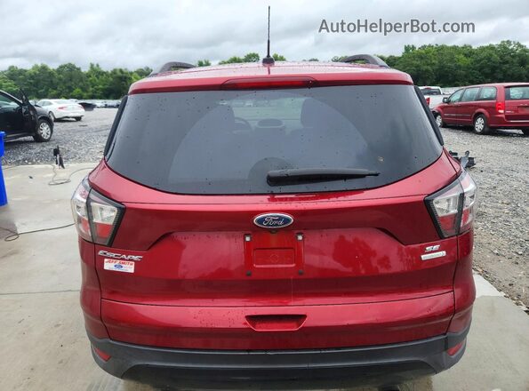 1FMCU0GD4JUD33916 2018 FORD ESCAPE Красный Вид сзади