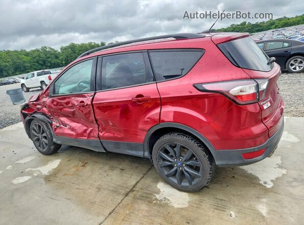 1FMCU0GD4JUD33916 2018 FORD ESCAPE Красный Задняя левая четверть