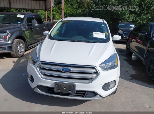 1FMCU0GD4KUA05039 2019 FORD ESCAPE White Vista del cuadro de instrumentos