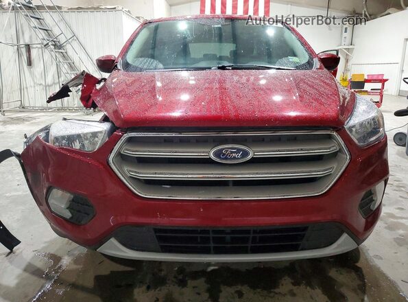 1FMCU0GD4KUB00863 2019 FORD ESCAPE Темно-бордовый Вид спереди