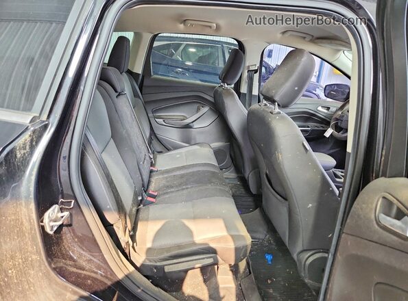 1FMCU0GD4KUB72808 2019 FORD ESCAPE Black Widok wnętrza z tyłu