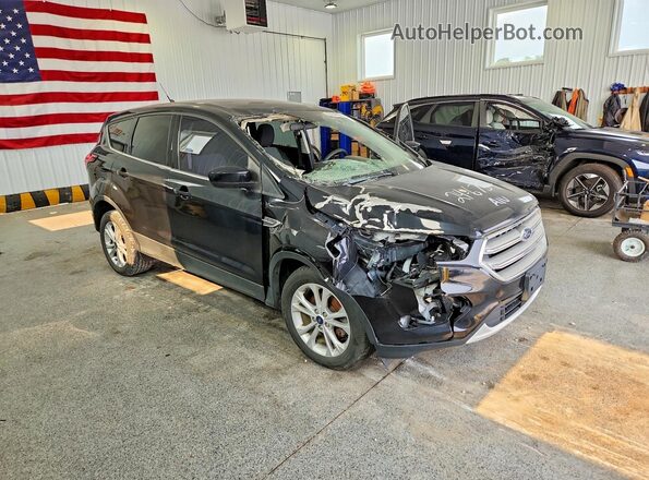 1FMCU0GD4KUB72808 2019 FORD ESCAPE Black Przód prawy
