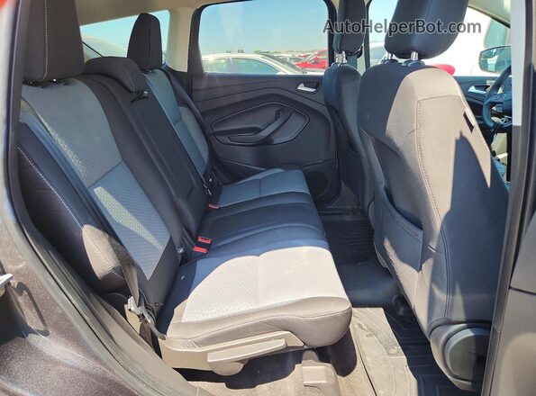 1FMCU0GD4KUB75949 2019 FORD ESCAPE Gray Widok tylnych siedzeń