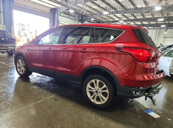 1FMCU0GD4KUB86112 2019 FORD ESCAPE Red Rear left