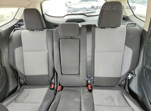 1FMCU0GD4KUC23207 2019 FORD ESCAPE Brown Widok tylnych siedzeń