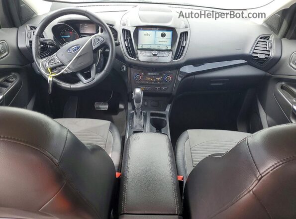 1FMCU0GD4KUC25202 2019 FORD ESCAPE White Вид панелі приладів