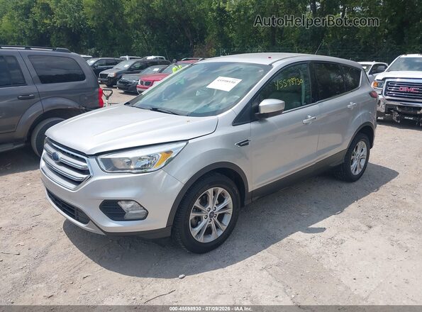 1FMCU0GD5HUB58733 2017 FORD ESCAPE Silver Առջևի ձախ երեք քառորդ տեսարան