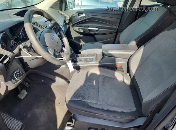 1FMCU0GD5HUB61020 2017 FORD ESCAPE Black Vista interior delantera