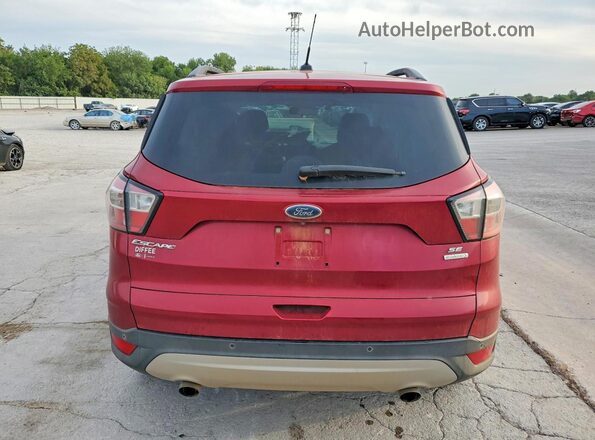 1FMCU0GD5HUC27209 2017 FORD ESCAPE Red Rear view