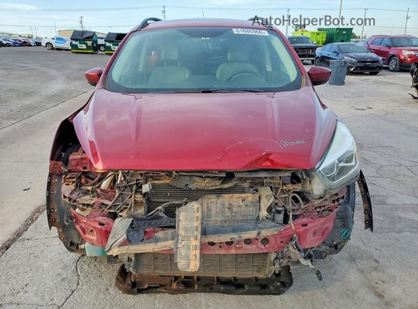 1FMCU0GD5HUC27209 2017 FORD ESCAPE Red Front view