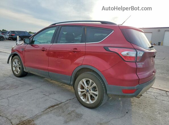 1FMCU0GD5HUC27209 2017 FORD ESCAPE Red Rear left