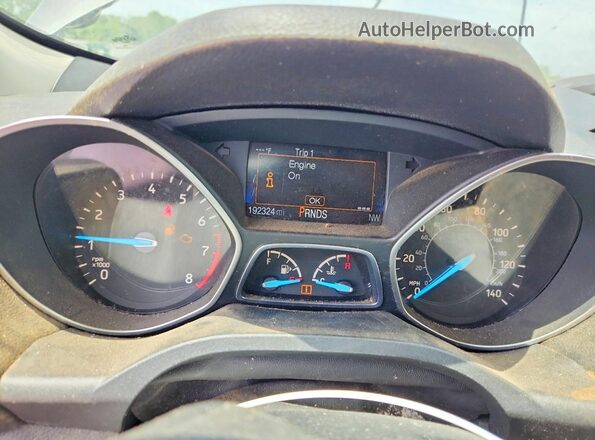 1FMCU0GD5HUD63937 2017 FORD ESCAPE Gray ხელსაწყოთა პანელის ხედი