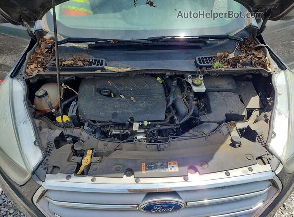 1FMCU0GD5HUD63937 2017 FORD ESCAPE Gray უკანა სალონის ხედი
