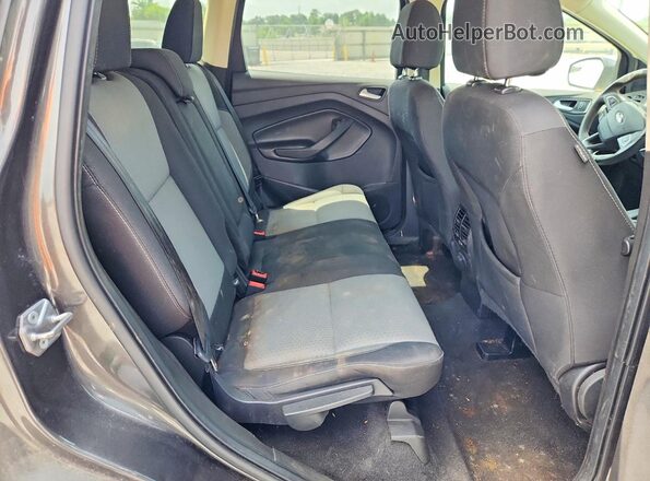 1FMCU0GD5HUD63937 2017 FORD ESCAPE Gray უკანა სავარძლების ხედი
