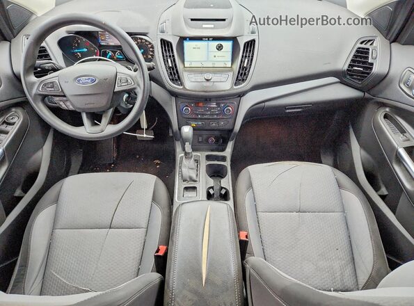 1FMCU0GD5HUE26535 2017 FORD ESCAPE Silver Առջևի վահանակի տեսք