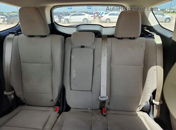 1FMCU0GD5HUE43237 2017 FORD ESCAPE Black Widok tylnych siedzeń