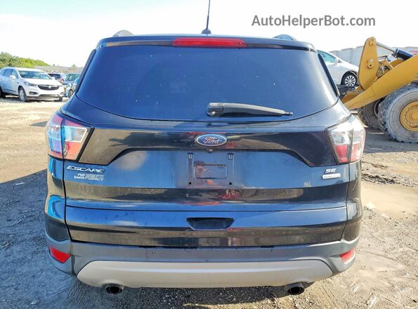1FMCU0GD5JUB28170 2018 FORD ESCAPE Black Widok z tyłu
