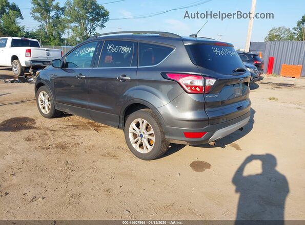 1FMCU0GD5JUB46054 2018 FORD ESCAPE Gray Задня ліва чверть