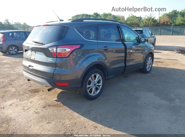 1FMCU0GD5JUB46054 2018 FORD ESCAPE Gray Задня права чверть