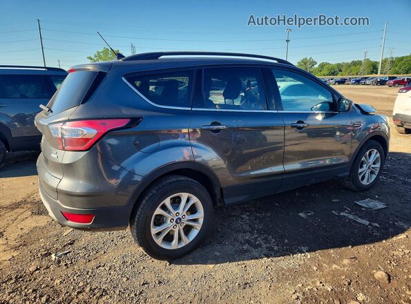 1FMCU0GD5JUB81659 2018 FORD ESCAPE Gray Rear right