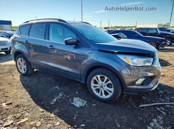 1FMCU0GD5JUB81659 2018 FORD ESCAPE Gray Front right