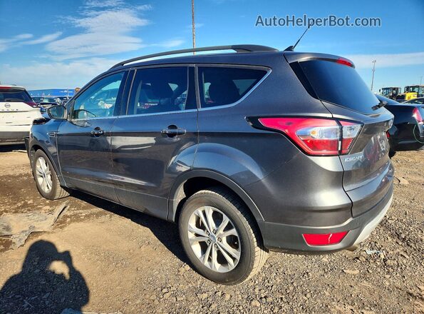1FMCU0GD5JUB81659 2018 FORD ESCAPE Gray Rear left