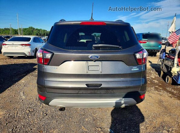 1FMCU0GD5JUB81659 2018 FORD ESCAPE Gray Rear view