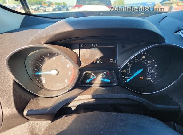 1FMCU0GD5JUB81659 2018 FORD ESCAPE Gray Instrument cluster view