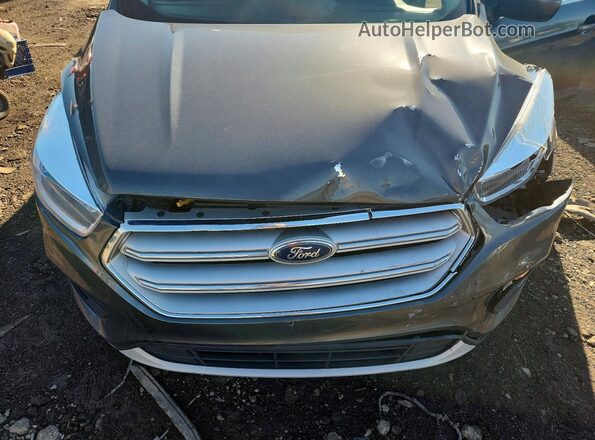 1FMCU0GD5JUB81659 2018 FORD ESCAPE Gray Engine compartment view